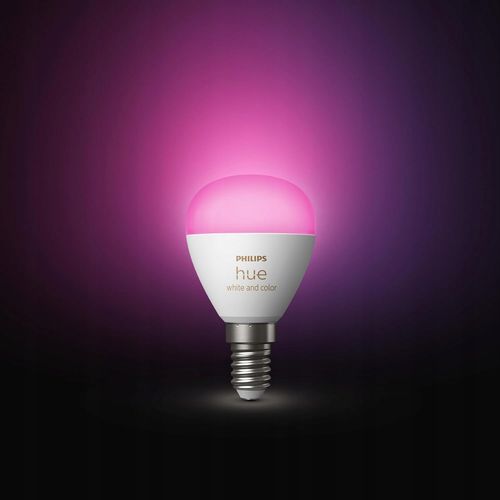 Inteligentna żarówka PHILIPS HueWCA Luster E14 5.1 W Bluetooth, ZigBee na Arena.pl