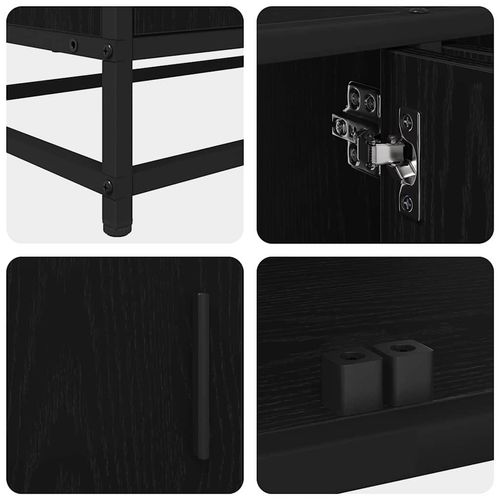 Szafka pod telewizor Czarny dąb 240 x 35 x 41 cm na Arena.pl