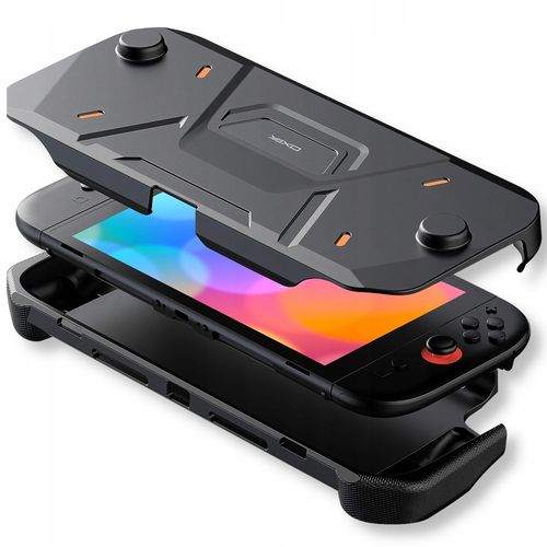 Etui Nintendo Switch 2 Yaxo Nomad Techno Black na Arena.pl