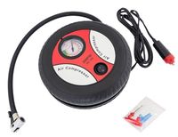 KOMPRESOR SAMOCHODOWY 12V POMPKA + ZESTAW KOŃCÓWEK DO PIŁEK, MATERACY