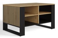 Ława Modern 4P SLIM DĄB ARTISAN CZARNY