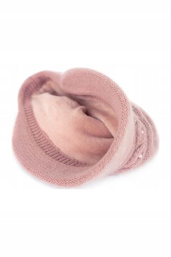 Czapka Pearl Chic - czarny | damska, ciepła, angora na Arena.pl