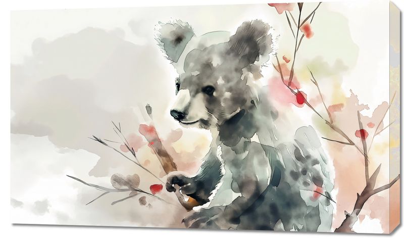 Obraz 100x60cm Akwarelowa Koala zdjęcie 1