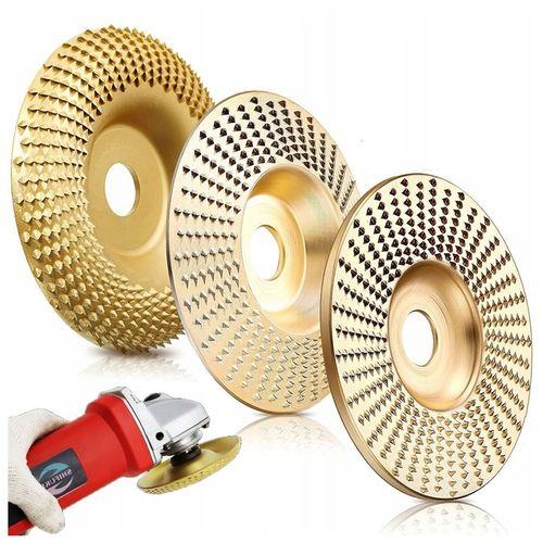 3X TARCZA DO SZLIFOWANIA DREWNA PŁYT WIÓROWYCH 100MM 22.2MM TARNIK na Arena.pl
