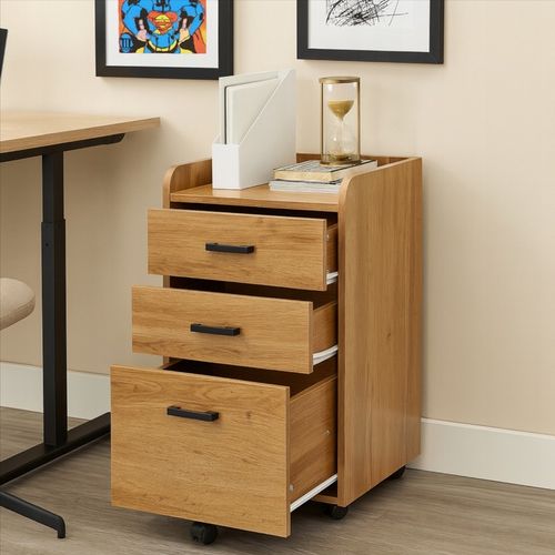 SZAFKA na kółkach STOLIK nocny SZUFLADA olcha REGAŁ do sypialni salonu na Arena.pl