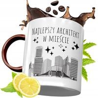 Kubek Bordowy Dla Architekta Na Urodziny Prezent Z Nadrukiem Ze Zdjęciem