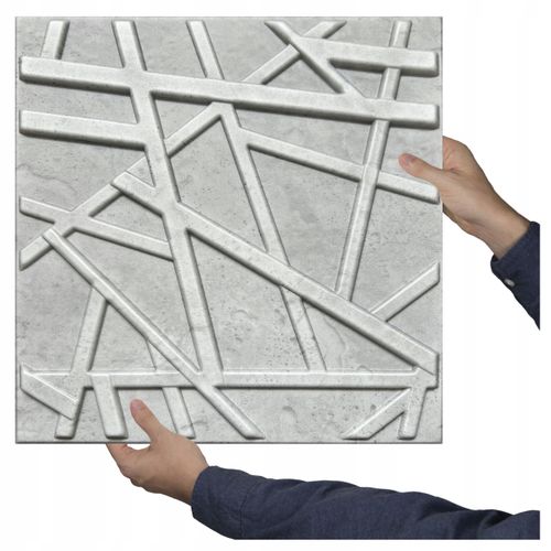 Beton architektoniczny kasetony SUFITOWE Panele ścienne 3D LINE 69 - 0,25m2 na Arena.pl