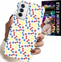 ETUI DO OPPO RENO12 5G - ŁAPKI KOŚCI PIES PATROL BAJKI + FOLIA