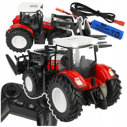 OGROMNY TRAKTOR ZDALNIE STEROWANY RC CIĄGNIK NA PILOT FARMA OŚWIETLENIE na Arena.pl
