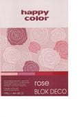 BLOK A4 170G DECO ROSE HAPPY COLOR 5905130004902