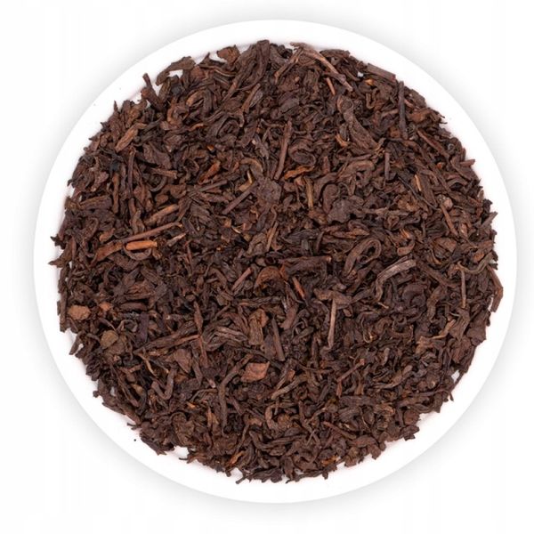 HERBATA CZERWONA PU ERH LIŚCIASTA TEAVERSO 500G zdjęcie 1