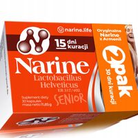Oryginalny probiotyk NARINE – SPADEK ODPORNOŚCI – 60 kaps (30 dni)
