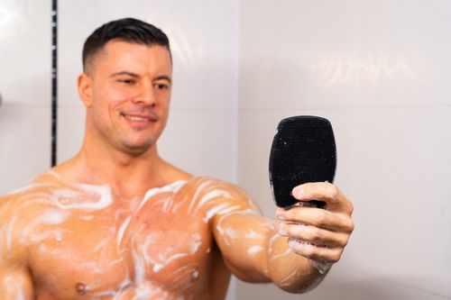 Shav - Antybakteryjna Myjka Szczotka Gąbka do Mycia Ciała Kąpieli | PREMIUM na Arena.pl