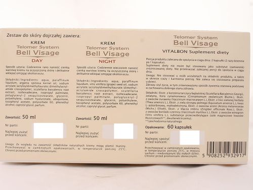 Krem Bell Visage - Bonimed - 2x50ml plus 60kaps na Arena.pl