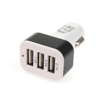 Ładowarka samochodowa AMIO 01027 3X USB