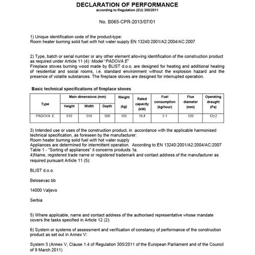 PIEC kominek koza B22 E 22kW z płaszczem wodnym na Arena.pl