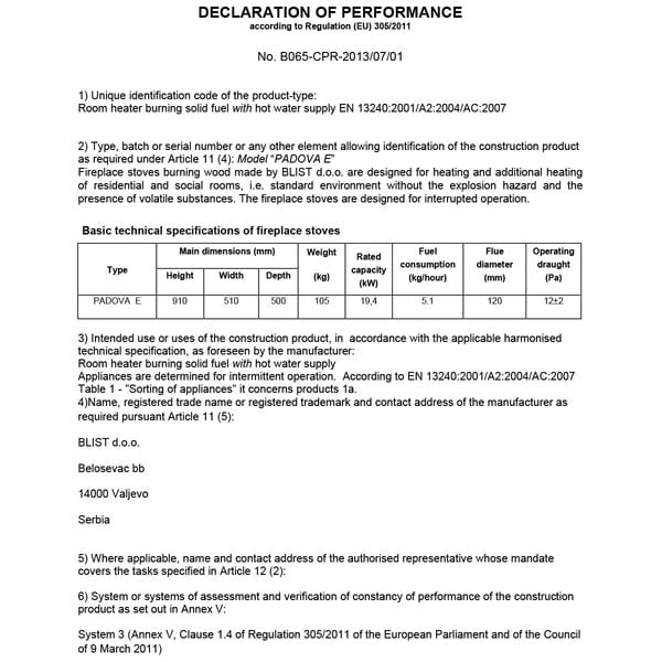 PIEC kominek koza B22 E 22kW z płaszczem wodnym zdjęcie 10