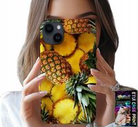 ETUI DO IPHONE 13 - ANANAS OWOCOWY CASE OBUDOWA + SZKŁO
