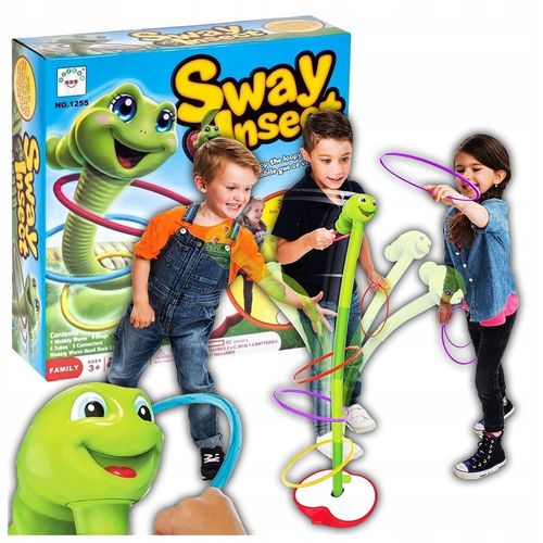 Gra Zręcznościowa Tańczący Robak Gibiący Robaczek dla Dzieci na Prezent XXL na Arena.pl