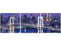 90X30CM ZATOKA TOKIJSKA TRÓJ OBRAZ