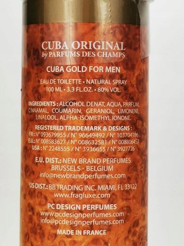 Cuba Gold Men EDT 100ml ŚWIEŻA DOSTAWA na Arena.pl