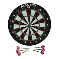 tarcza do darta sizalowa master grander 45 cm + 6 rzutek