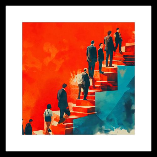 Plakat 30x30cm Metafory Sukcesu na Arena.pl