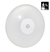 PLAFON SPHERE LED IP44 26cm 15W 4000K CZUJNIK RUCHU PIR LUMAX LO1541NS