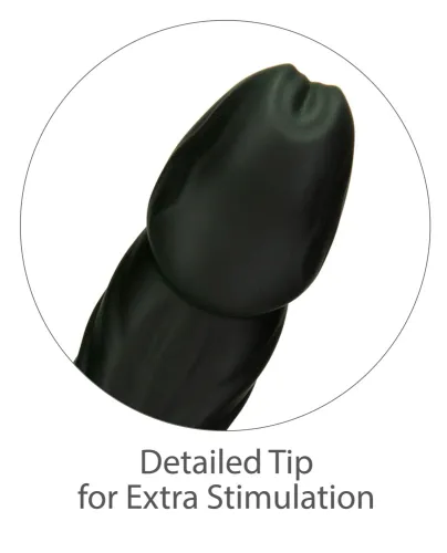 naked addiction rotating & thrusting 23cm - silikonowy model z pilotem na Arena.pl