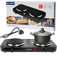 KUCHENKA ELEKTRYCZNA DWUPALNIKOWA PŁYTA GRZEWCZA NA PRĄD TURYSTYCZNA MOCNA