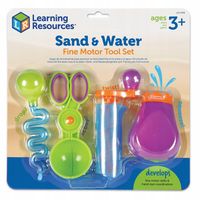 Zestaw do ćwiczenia motoryki rączek, Piasek i woda