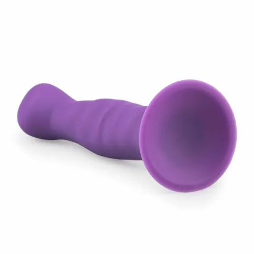 easytoys model purple silikonowy aplikator z przyssawką 18 cm na Arena.pl