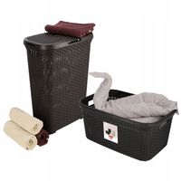 Curver 193009 kosz na bieliznę Natural Style, 40L