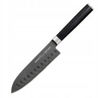 MAŁY NÓŻ SZEFA KUCHNI NÓŻ KUCHENNY SANTOKU 138mm SAMURA MO_V JAPOŃSKA STAL