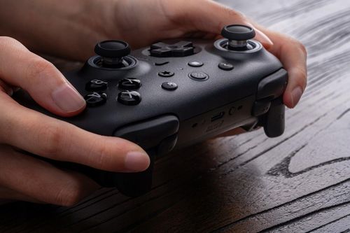 Pad bezprzewodowy 8Bitdo Ultimate 2 Bluetooth Black Hall TMR RGB Switch PC na Arena.pl