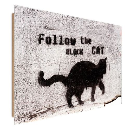 Deco Panel, Black cat 50x40 na Arena.pl