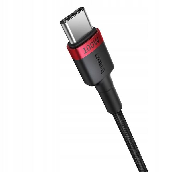 Baseus kabel Cafule Charging Cable USB-C to USB-C 100W 1m 2pcs zdjęcie 10