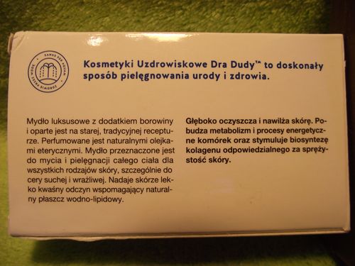 Dr. Duda- Naturalne mydło borowinowe na Arena.pl