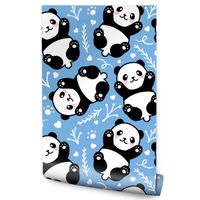 Tapety Do Pokoju Dziecięcego Misie PANDY Ozdoba