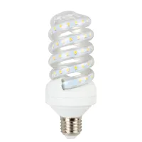 Żarówka spiralna LED E27 15W 1510lm zimna do biura energooszczędna