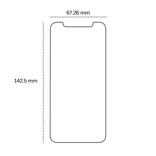 SZKŁO HARTOWANE 2,5D DO IPHONE 12 - 12 PRO NA EKRAN na Arena.pl