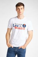 LEE HERITAGE TEE MĘSKI T-SHIRT BRIGHT WHITE L63QFQLJ M