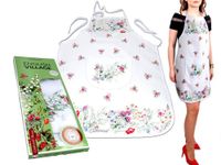 Fartuszek kuchenny - kwiaty (CARMANI)