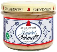 Smalczyk WegaŃski Z CebulĄ Bezglutenowy BIO 150 g - Zwergenwiese