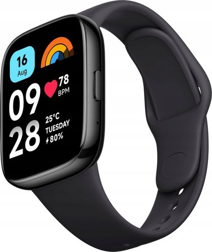 Smartwatch XIAOMI Redmi Watch 3 Active Czarny na Arena.pl