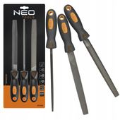 NEO KOMPLET PILNIKÓW DO SZLIFOWANIA METALU PILNIKI ZESTAW 3 SZTUK