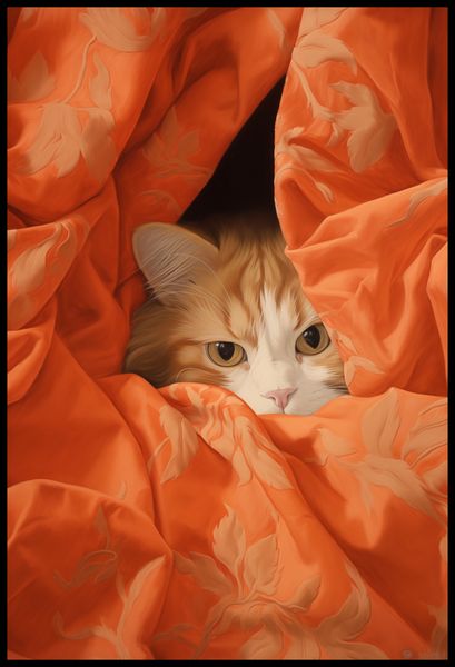 Plakat 61x90,5cm Ukryty Kot zdjęcie 2