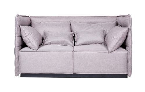 Sofa COVA dwuosobowa szara na Arena.pl