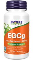 NOW FOODS EGCg Green Tea Extract - Zielona Herbata ekstrakt 400 mg (90 kap)