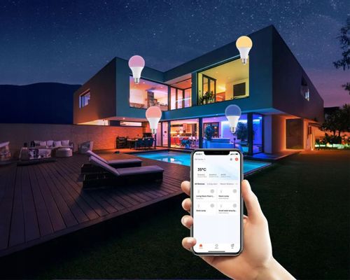 Inteligentna Żarówka Kolorowa Smart LED RGB+CCT E27 9W WiFi TUYA na Arena.pl